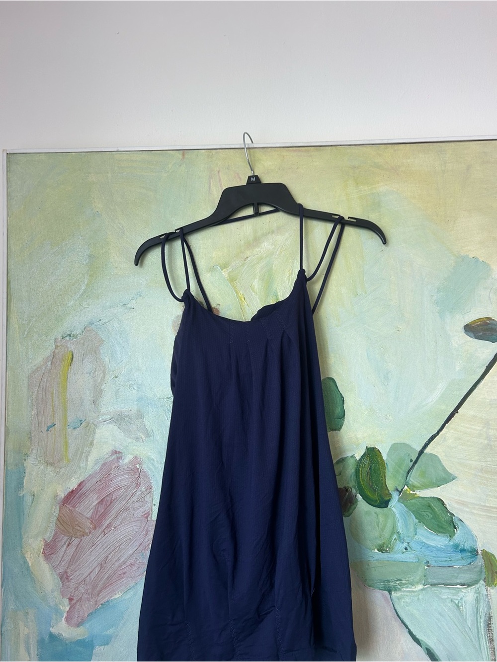 LULULEMON Navy Blue Women's Sports Dress with Spaghetti Straps